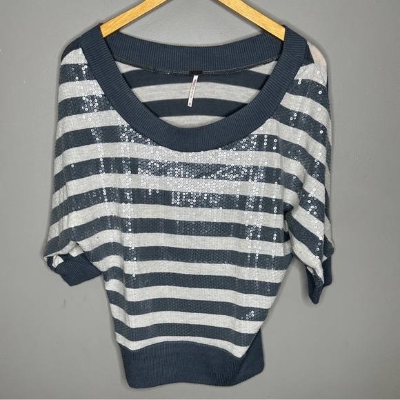 Proof striped sequin sweater - Picture 1 of 7